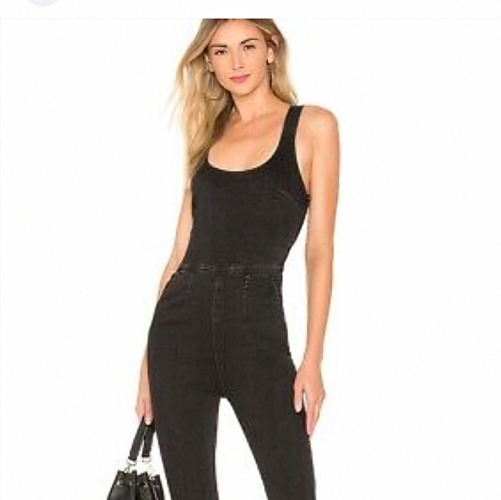 Free People Black Jumpsuit